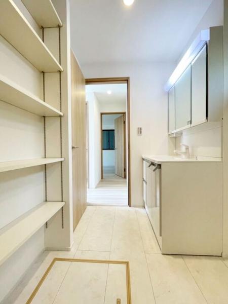 東大和市向原6丁目の新築戸建 脱衣所