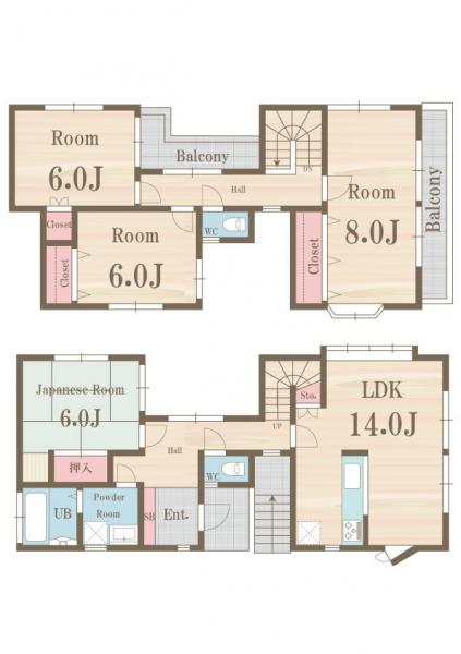 中古戸建 千葉市若葉区大宮台1丁目 JR外房線鎌取駅 1,180万円