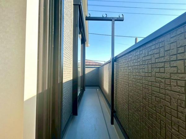 東村山市青葉町3丁目の新築戸建 バルコニー