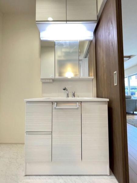 小金井市貫井南町5丁目の戸建 洗面化粧台