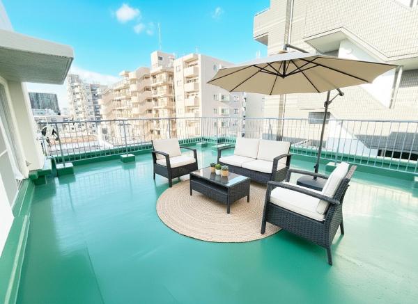 エクセレンス町屋 バルコニー