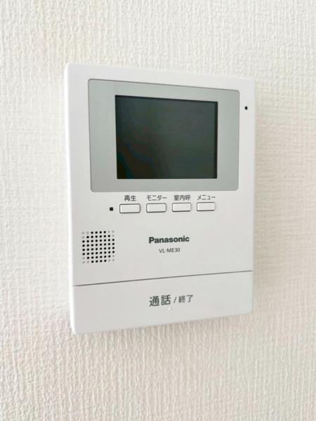 東村山市萩山町1丁目の戸建 TVモニター付きインターフォン