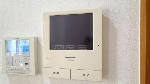 国分寺市東戸倉1丁目の戸建 TVモニター付きインターフォン