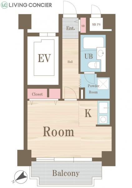 中古マンション 豊島区池袋４丁目 JR山手線池袋駅 1,980万円