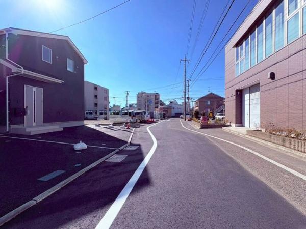 国分寺市東戸倉1丁目の戸建　ラスト2棟 前面道路含む現地写真