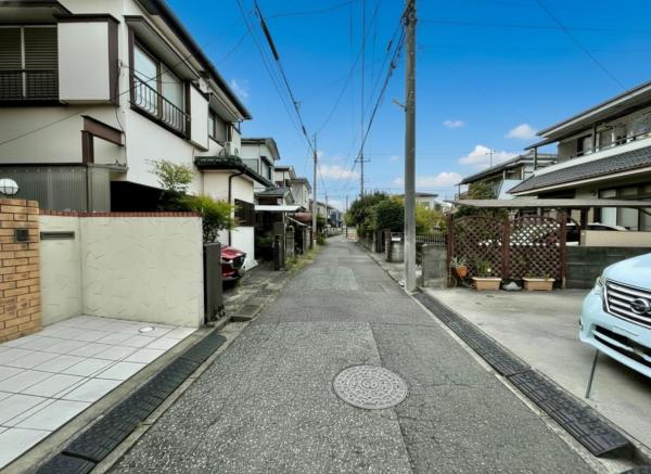 東村山市富士見町2丁目土地　 前面道路含む現地写真