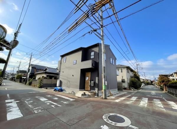 東村山市富士見町3丁目の戸建　ラスト1棟 前面道路含む現地写真