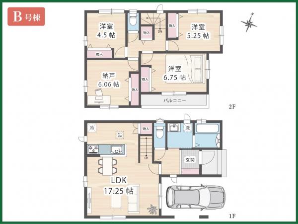 東小岩1丁目新築住宅【全12棟】 浴室