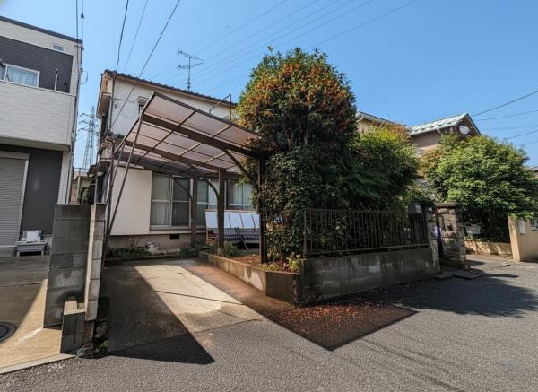 府中市西原町3丁目の土地 現地土地写真