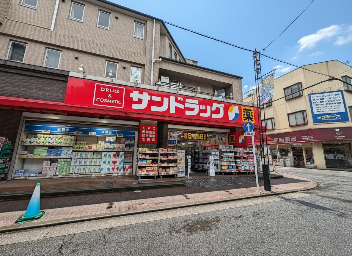 府中市西原町3丁目の土地 前面道路含む現地写真