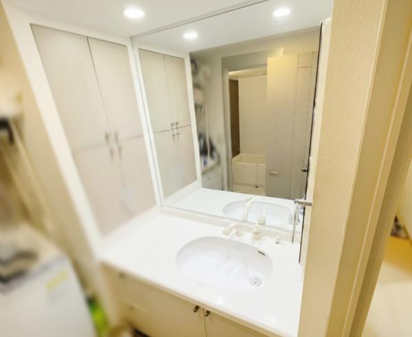 市川大野パークハウス 洗面化粧台