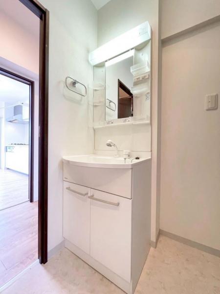 富士見町住宅 洗面化粧台