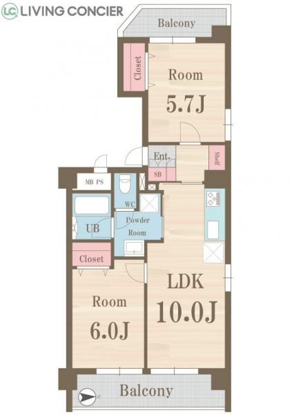 中古マンション 荒川区東尾久５丁目 日暮里・舎人ライナー熊野前駅 3,280万円
