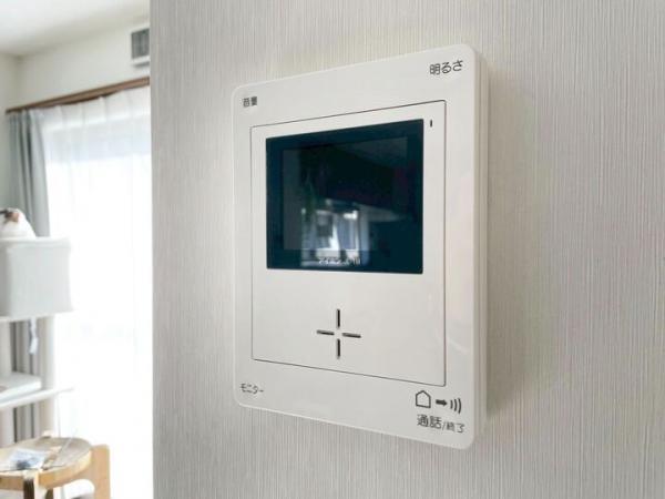 東大和市狭山5丁目の戸建 TVモニター付きインターフォン