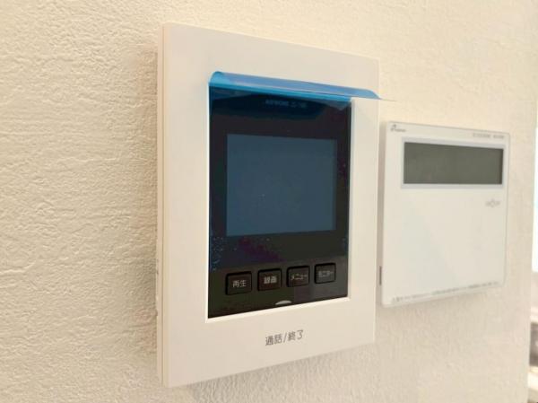小金井市東町1丁目の新築戸建　全2棟 TVモニター付きインターフォン