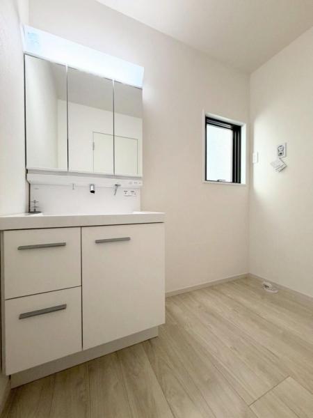 小金井市東町1丁目の新築戸建　全2棟 洗面化粧台