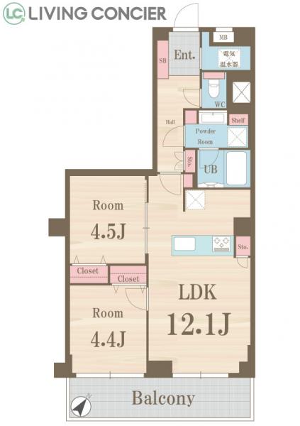 中古マンション 北区中十条１丁目 JR京浜東北線東十条駅 3,780万円