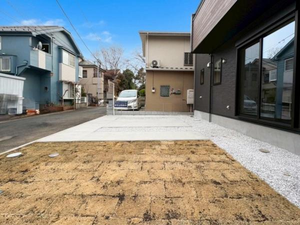 小平市中島町の新築戸建 庭