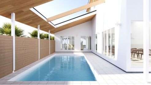 Palm Terrace Villa OHANA 完成予想図（内観）