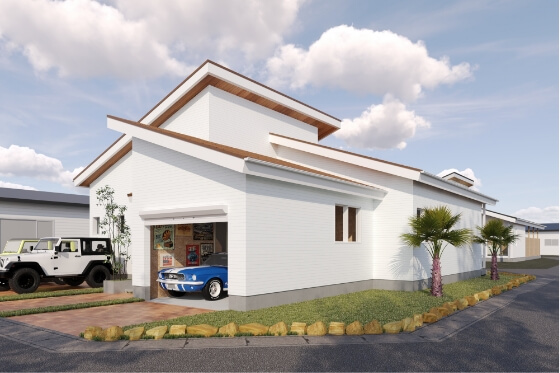 Palm Terrace Villa OHANA 完成予想図（外観）