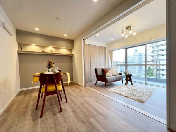 小金井ハイツ リビングダイニング