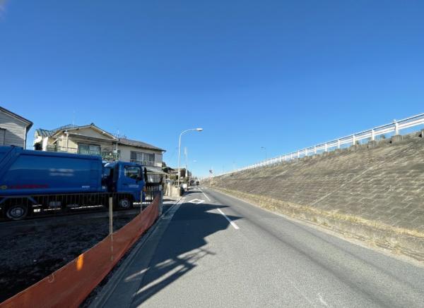 平井6丁目　土地 前面道路含む現地写真
