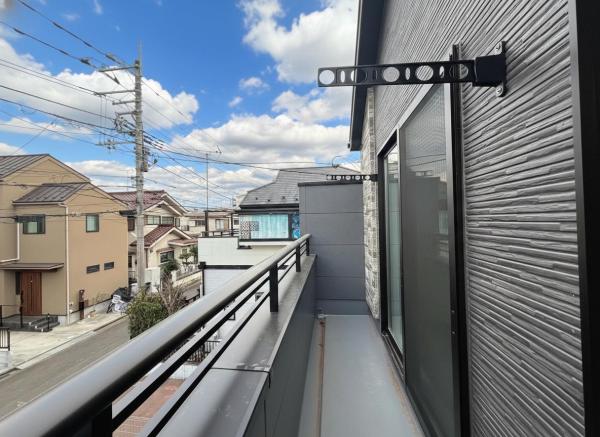 東村山市萩山町2丁目の新築戸建　全2棟 バルコニー