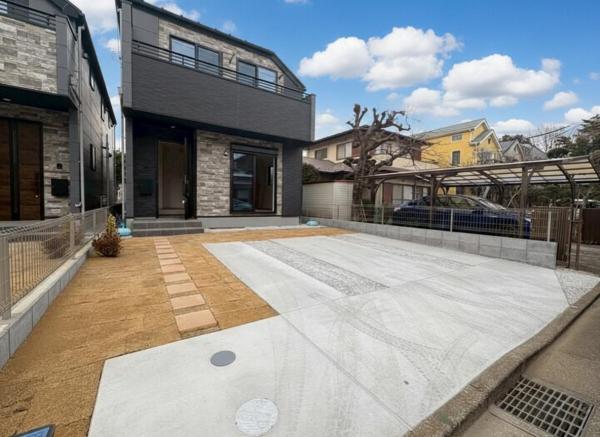 東村山市萩山町2丁目の新築戸建　全2棟 駐車場