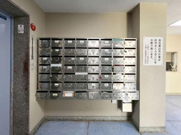 小金井ハイツ 郵便受け