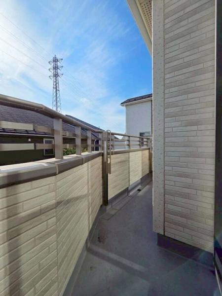 小金井市貫井南町1丁目の戸建 バルコニー
