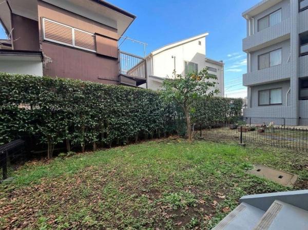 東村山北パークホームズ 庭