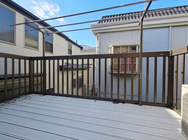 鎌ケ谷市東初富6丁目　中古戸建 バルコニー