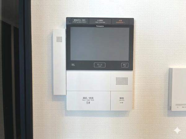 WコンフォートタワーズWEST TVモニター付きインターフォン