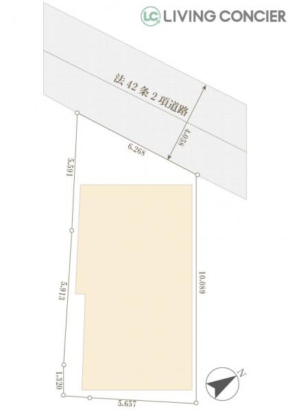 土地 江戸川区平井４丁目 JR中央・総武線平井駅 4,380万円