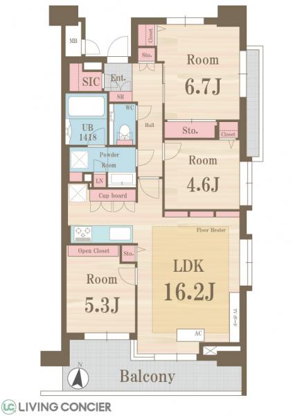 中古マンション 豊島区雑司が谷1丁目 有楽町線護国寺駅 1億3,000万円