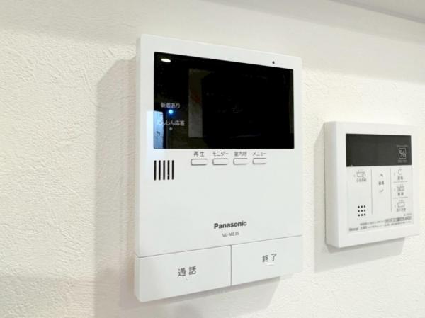 東大和市南街6丁目の新築戸建 TVモニター付きインターフォン