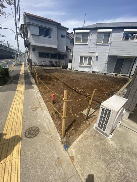 北区上中里2丁目 売地 現地土地写真
