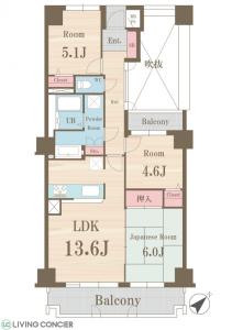 中古マンション 市川市田尻２丁目10-5 東西線原木中山駅 28800000