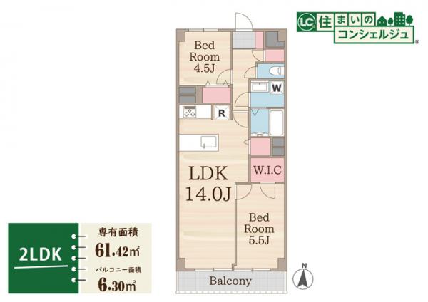 小金井ハイツ 間取り図
