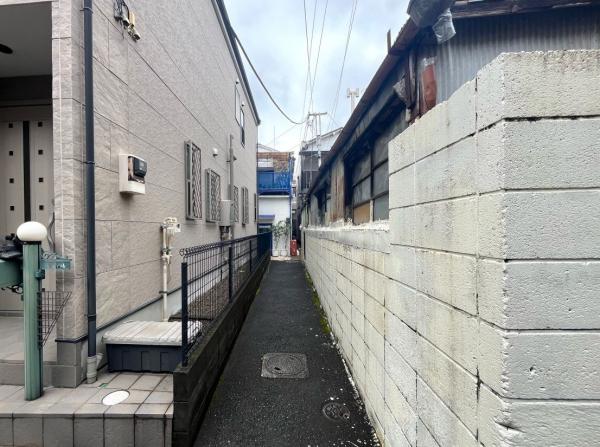 足立区梅田　中古戸建 前面道路含む現地写真
