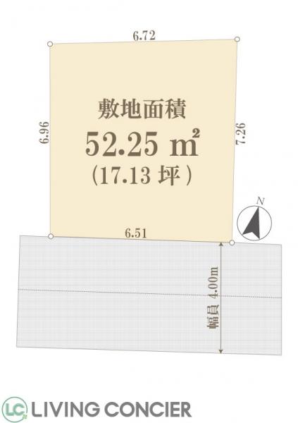 板橋区徳丸3丁目 新築戸建 全体区画図