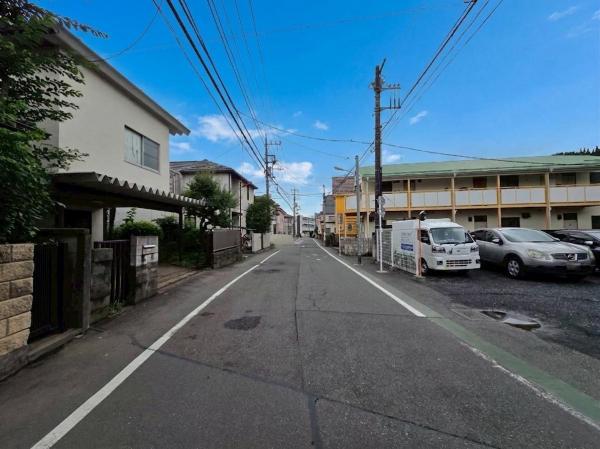 国分寺市東恋ヶ窪2丁目の土地　全2区画 前面道路含む現地写真