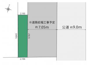 土地 江戸川区鹿骨５丁目20-10 JR中央・総武線小岩駅 6000000