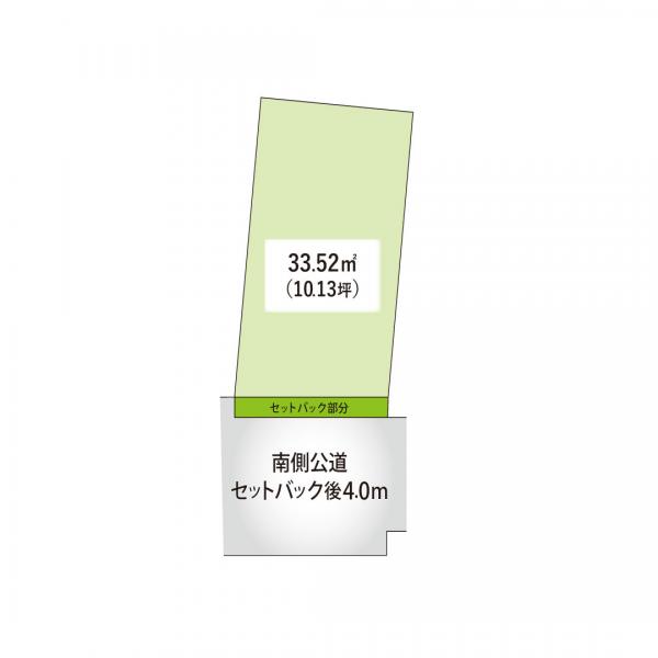 荒川区東尾久８丁目 新築戸建 区画図