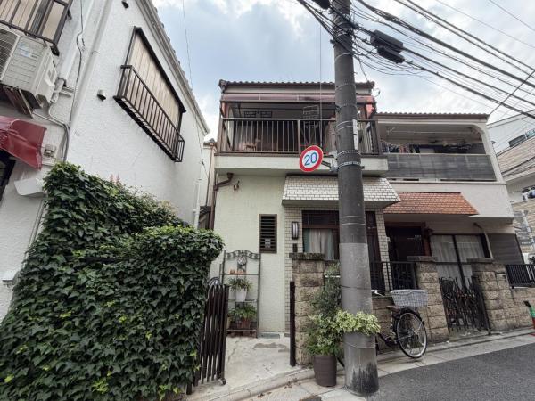 荒川区西日暮里 古家付き 売地 現地土地写真
