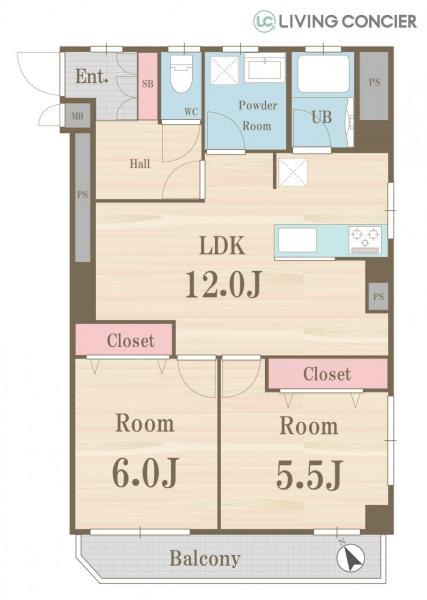 メゾン平井 間取り図