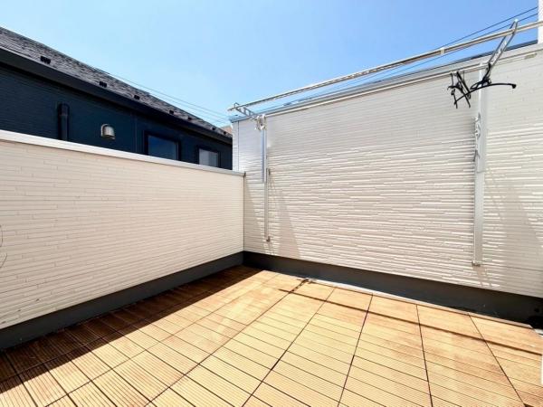 東村山市萩山町2丁目の戸建 バルコニー