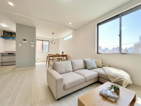 江戸川区西小岩4丁目　新築戸建 リビングダイニング