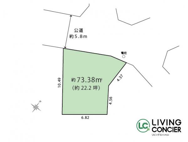 土地 荒川区東尾久6丁目 千代田線町屋駅 6,590万円