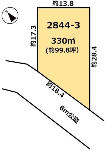土地 稲敷郡美浦村大字信太 JR常磐線（取手〜いわき）荒川沖駅 400万円